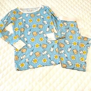 Little Sleepiest Breakfast Buddies Two-Piece Pajama Set